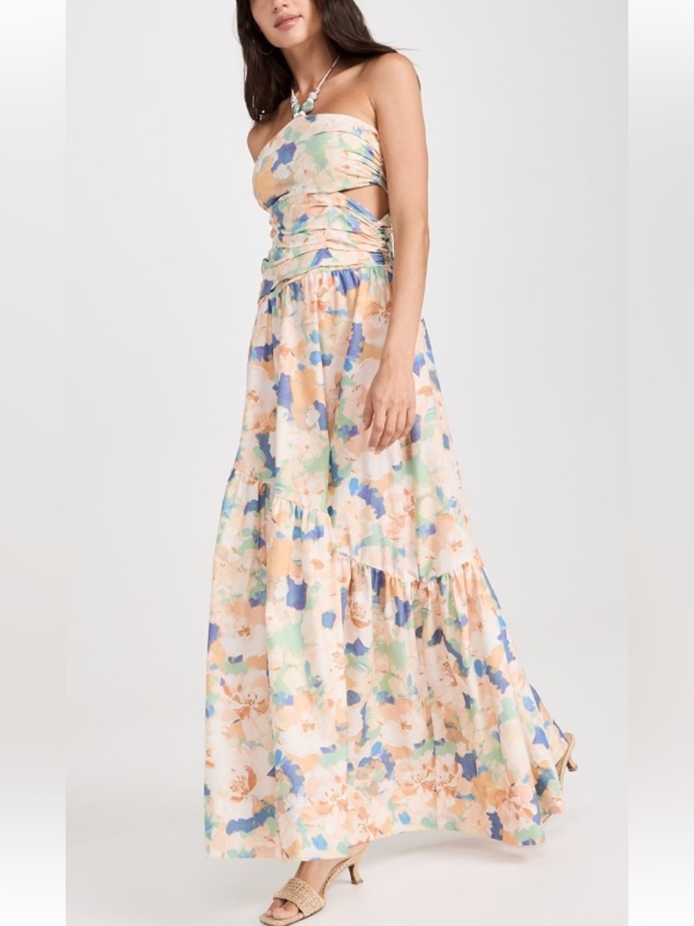 ASTR the label Linnea halter maxi dress. NWT. Small